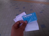 tiket gabungan bus dan kereta cepat sekali jalan dari lcct ke putrajaya 5.5 ringgit, cukup murah