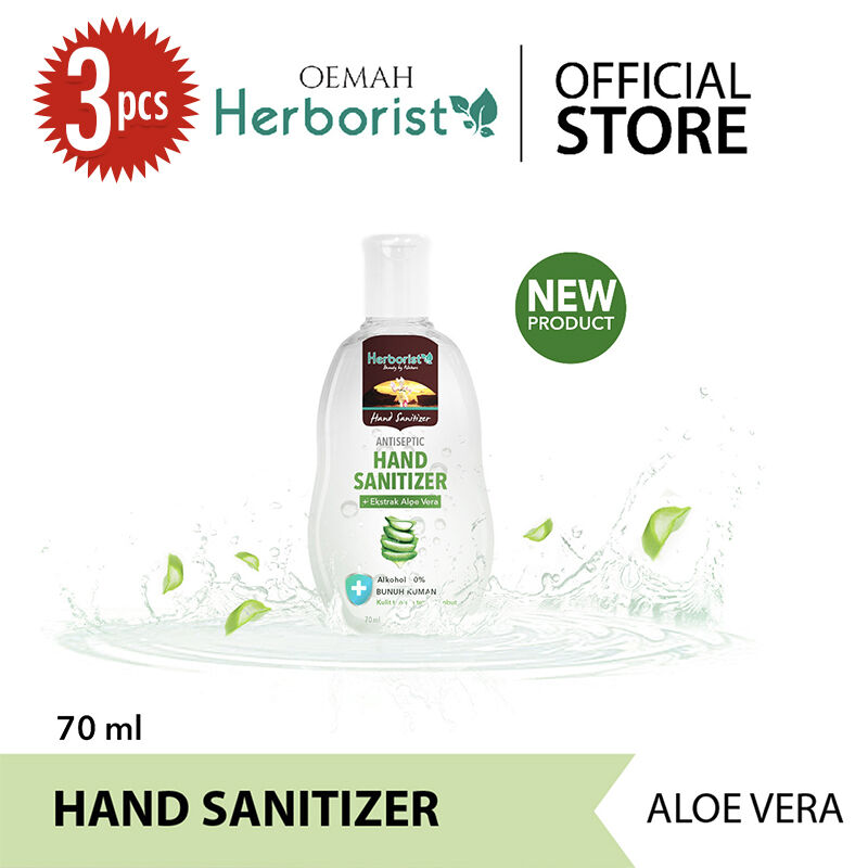 herborist hand sanitizer 70 ml